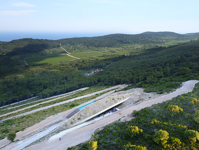proarh envisions family retreat as artificial grotto on the croatian ...