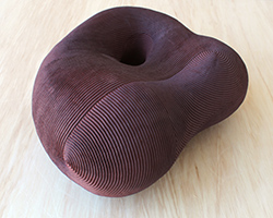 en iwamura investigates form and space with series of ceramic sculptures