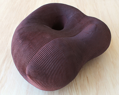 en iwamura investigates form and space with series of ceramic sculptures