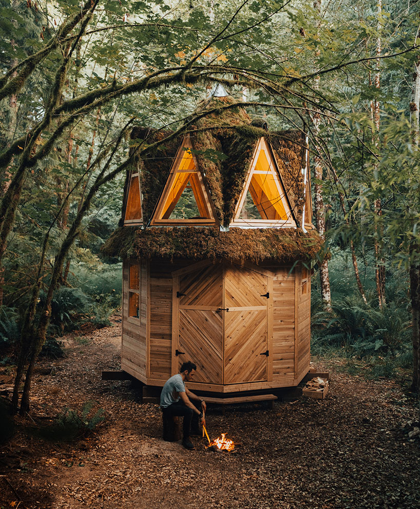 Fantasy Tiny Cabin From The Woods D Signers