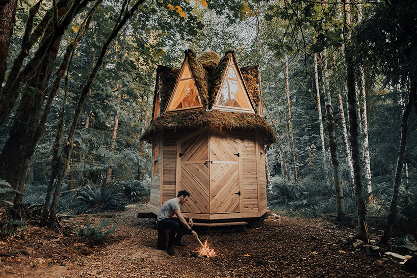 Fantasy Tiny Cabin From The Woods D Signers