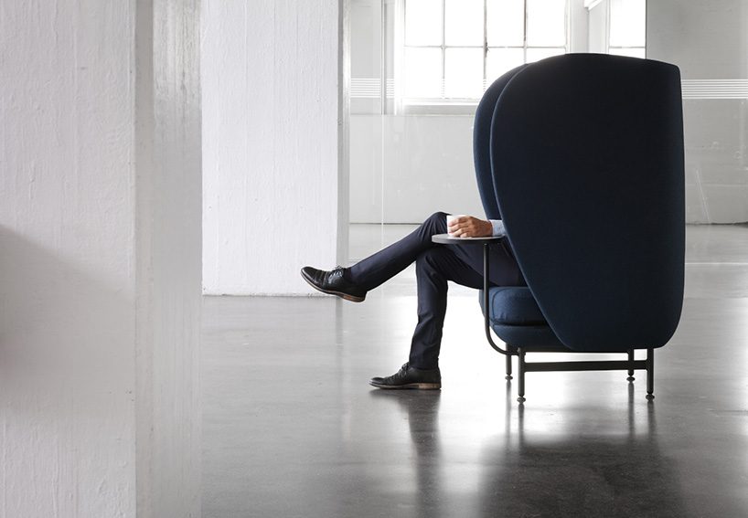 jaime hayon designs plenum, a curvy high-back sofa system for the republic of fritz hansen