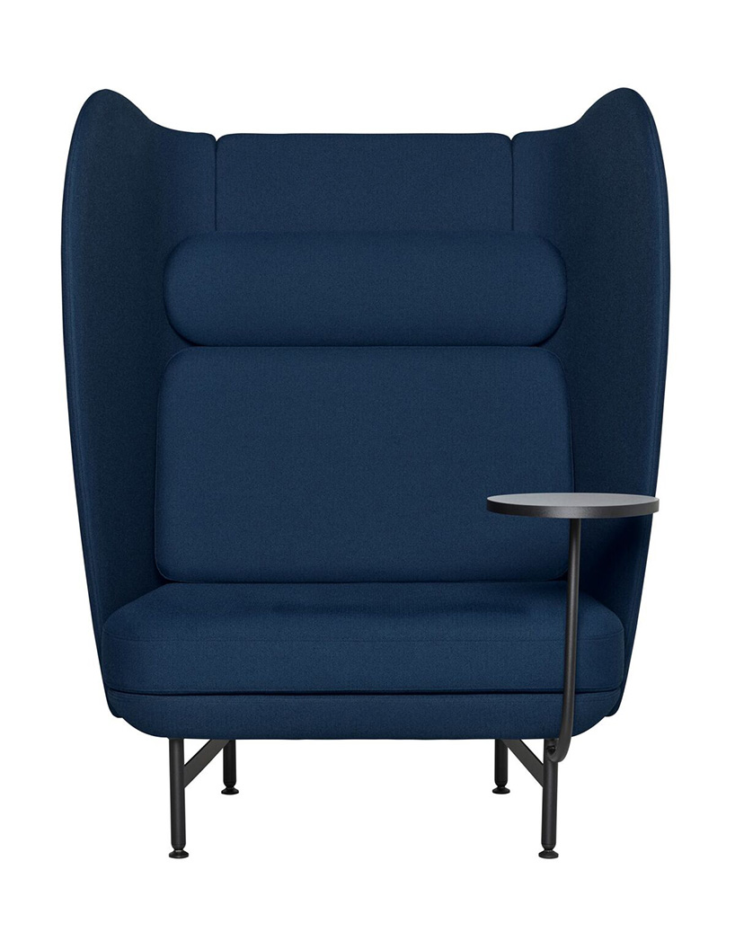 jaime hayon designs plenum, a curvy high-back sofa system for the republic of fritz hansen