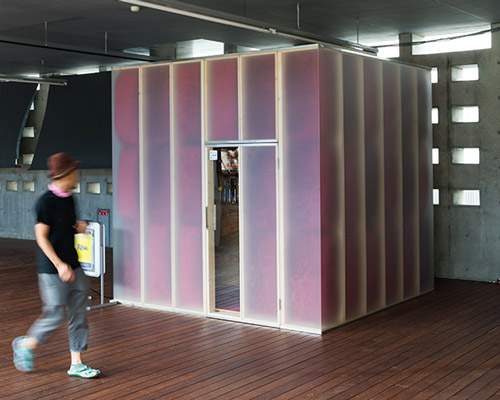 karaoke and snack bar box at japanese art festival reinvigorates rural communities, by kousou + graph