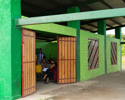knitknot completes colorful low-cost school for a tiny nicaraguan village
