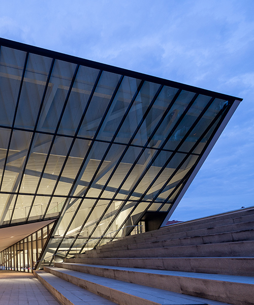 MO modern art museum by daniel libeskind opens in lithuania's medieval capital of vilnius
