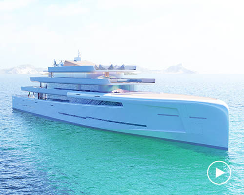 invisible superyacht concept is clad in mirrors and designed to disappear into the sea