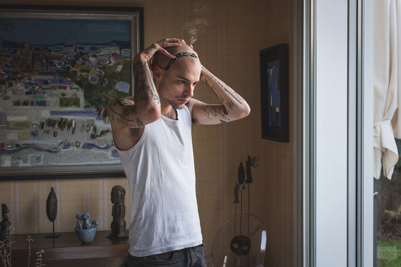 nicolas bigot details the life of robots in photo series 'the robot next door'