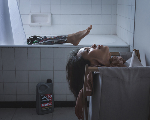 nicolas bigot details the life of robots in photo series 'the robot next door'