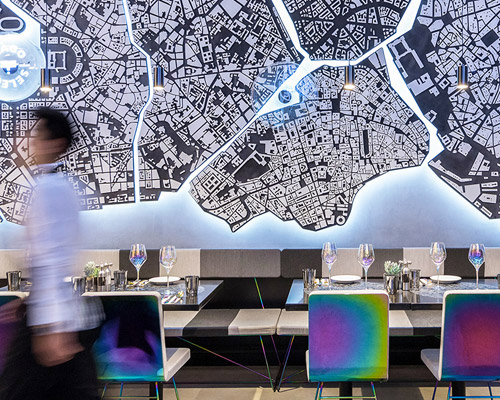 asian cyberpunk merges with european underground touch in ramoprimo's restaurant in beijing