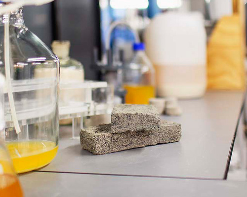 scientists make world's first bio-brick using human urine