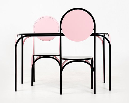 curved lines of SML's 'flowing' furniture resemble hand-drawn doodles