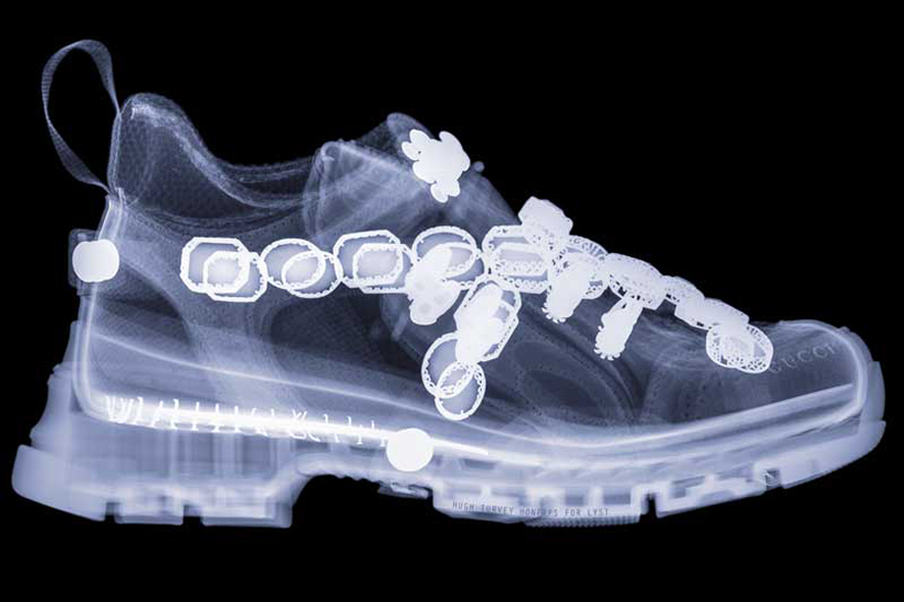 Sneaker X-Ray Photoseries By Hugh Turvey