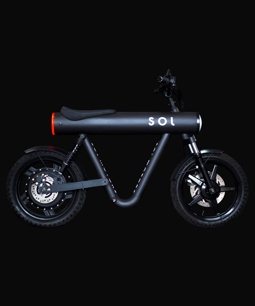 SOL motors launches missile-shaped bike capable of 50mph speeds