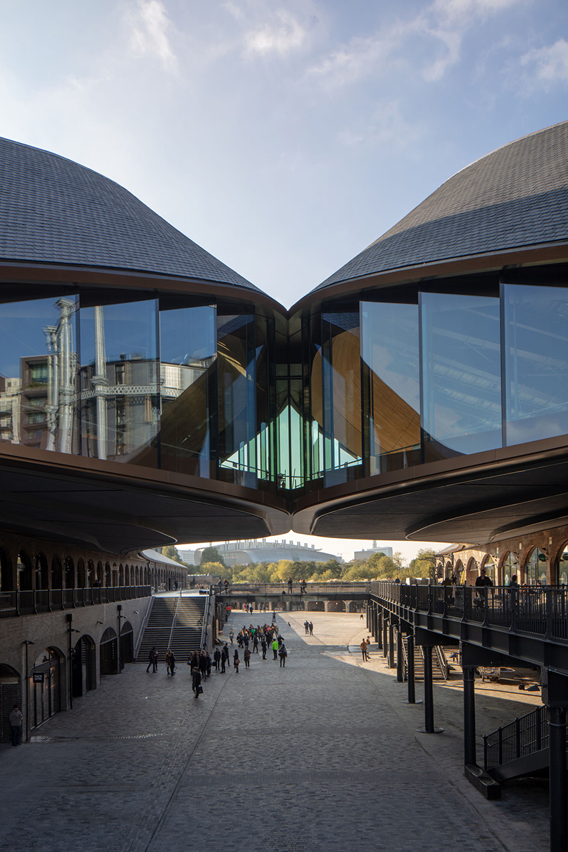 heatherwick studio's 'coal drops yard' shopping district opens in london