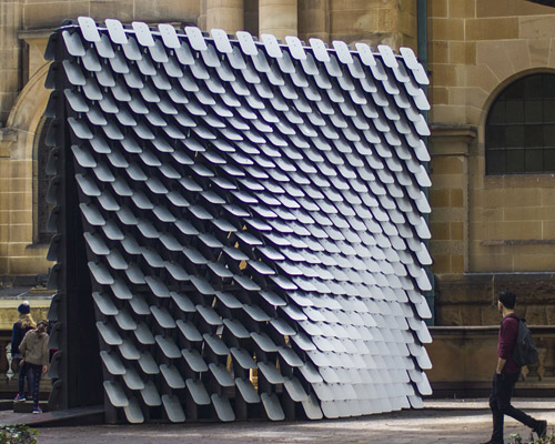 80Hz pavilion in sydney by thomas wing-evans turns paintings into music