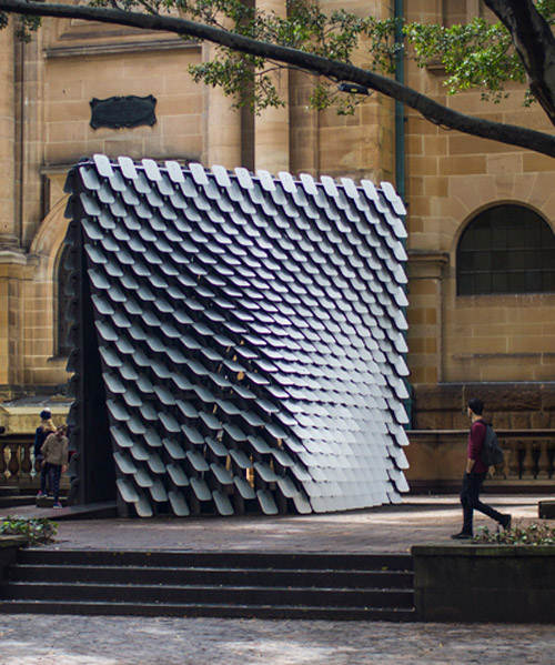 80Hz pavilion in sydney by thomas wing-evans turns paintings into music