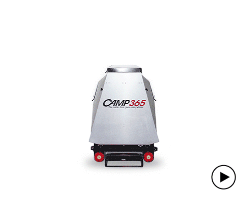 tiny trailer transforms into 100 square foot cabin in under 9 minutes