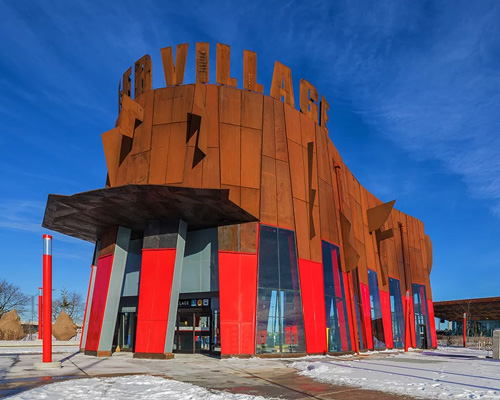 IBI group completes late will alsop's designs for two geometric stations in canada