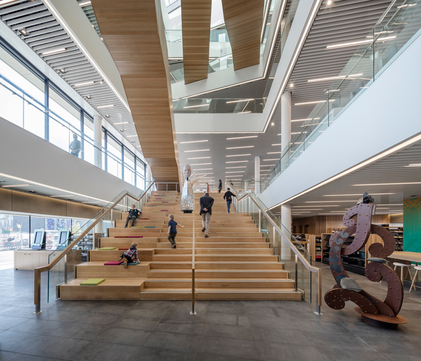 tūranga christchurch central library by schmidt hammer lassen opens in ...