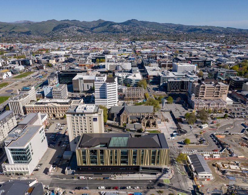 tūranga christchurch central library by schmidt hammer lassen opens in new zealand