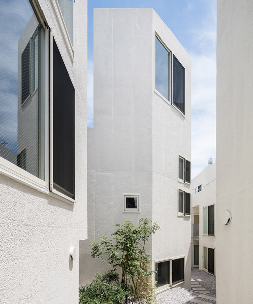 hiroyuki ito architects designs tokyo uehara apartments with sun-filled outdoor space