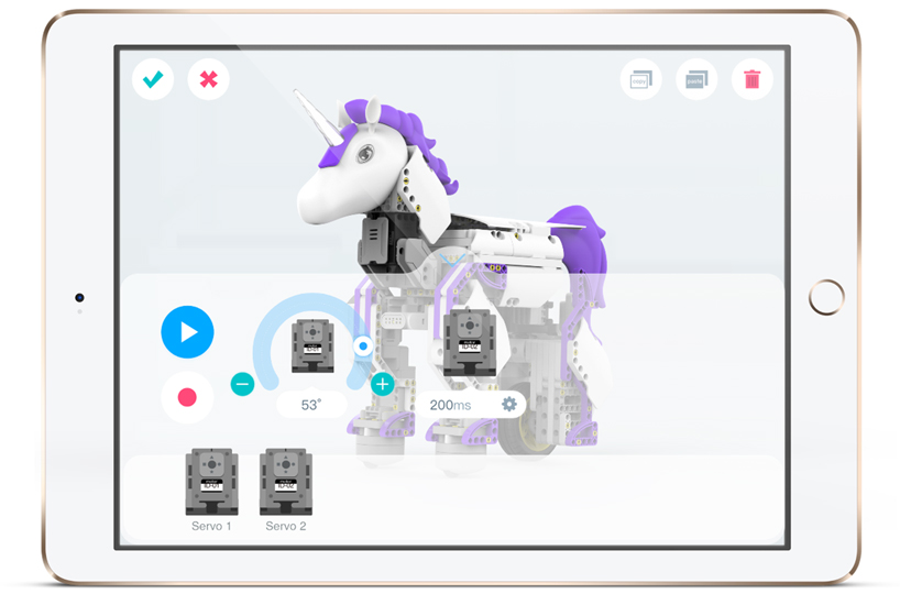 the mythical unicorn robot kit designed to get kids into coding