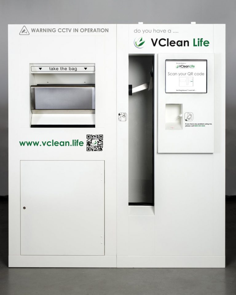 laundry vending machines in london come as alternative to drycleaning