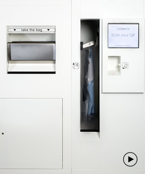 laundry vending machines around london come as alternative to standard dry cleaning