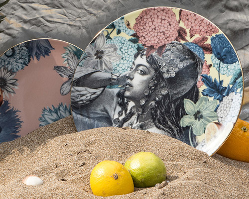 vito nesta paints scenes from cairo, lebanon and kenya on the grand tour plates