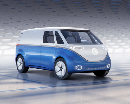 volkswagen to release commercial version of its retro electric I.D. buzz microbus