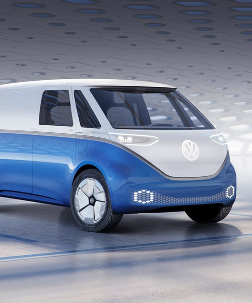 volkswagen to release commercial version of its retro electric I.D. buzz microbus