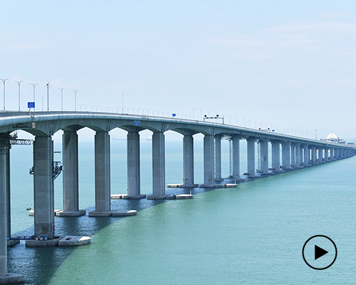world's longest sea bridge opens between hong kong and china