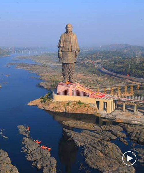 india unveils the world's tallest statue