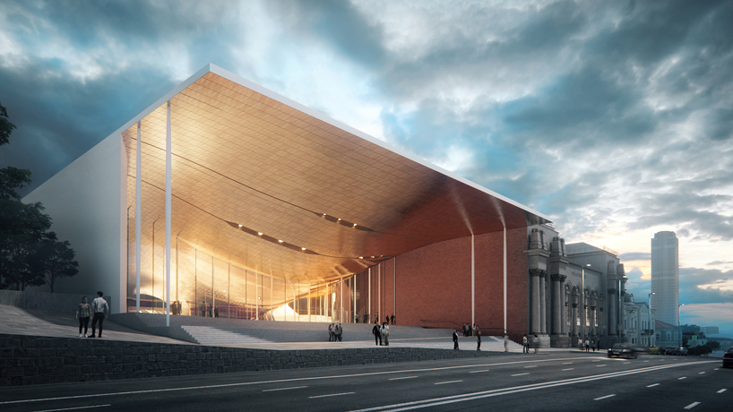 zaha hadid architects wins competition to build soundwave-inspired sverdlovsk philharmonic concert hall