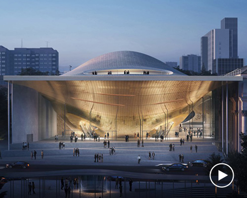 zaha hadid architects to build soundwave-inspired philharmonic concert hall in russia