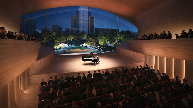 zaha hadid architects wins competition to build soundwave-inspired sverdlovsk philharmonic concert hall