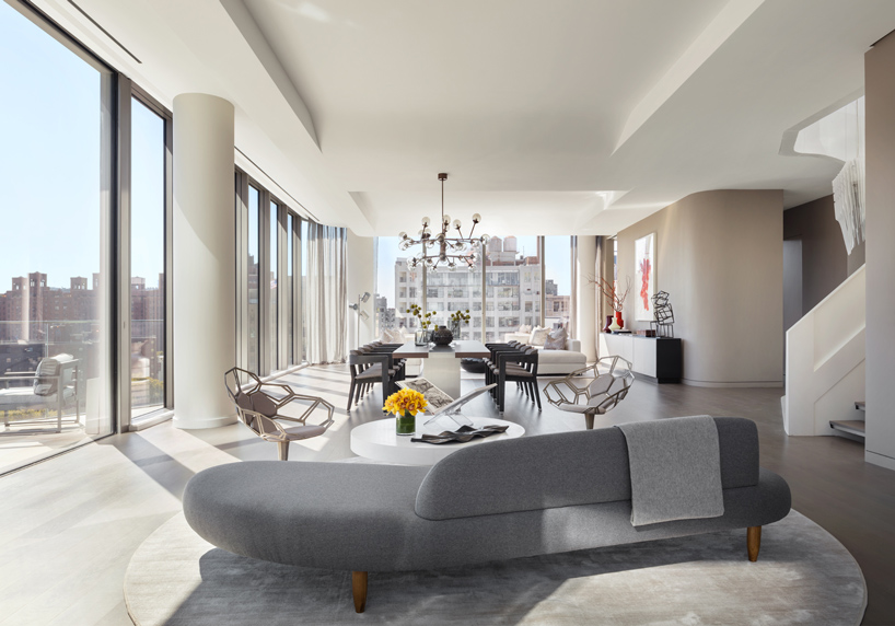 inside the $50 million penthouse at zaha hadid's 520 west 28th street