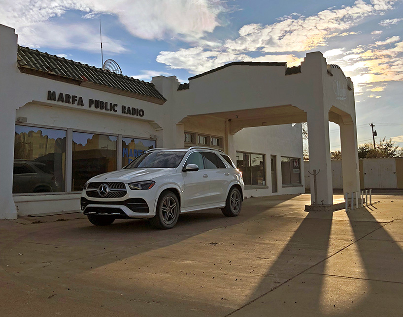 2019 mercedes-benz GLE as raw, expansive and beautiful as marfa, texas