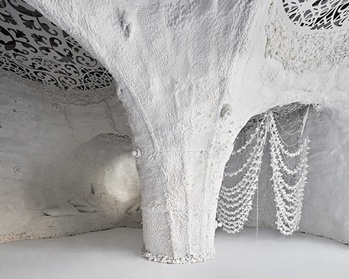 TAKK architects presents cavernous grotto interior in madrid
