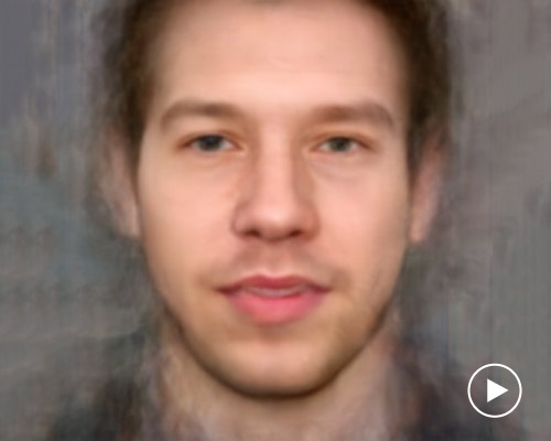 artificial intelligence generates your portrait based on millions of actors' photos