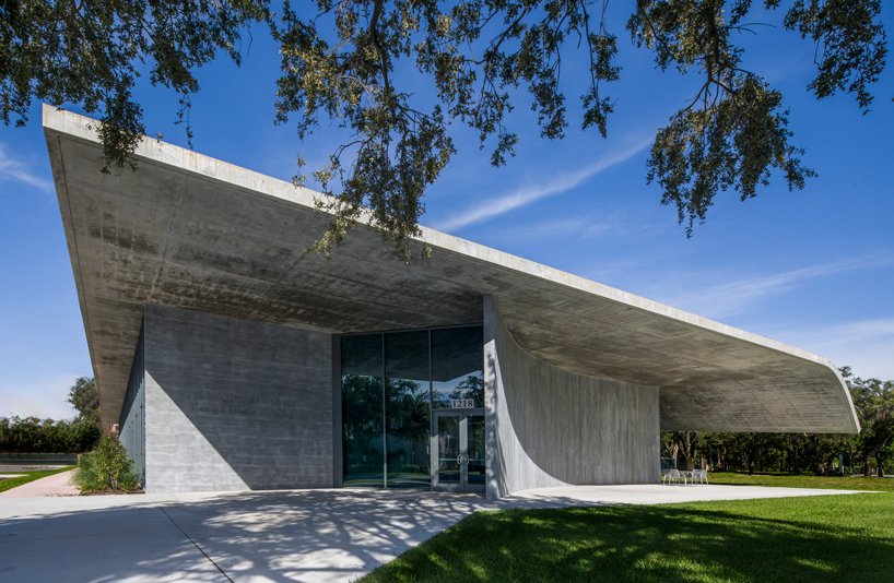 Miami Architecture School Opens Warped Concrete Studios By Arquitectonica