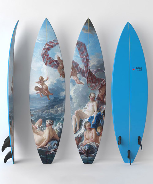 boom-art & UWL combine classic art with modern sports in new series of surfboards