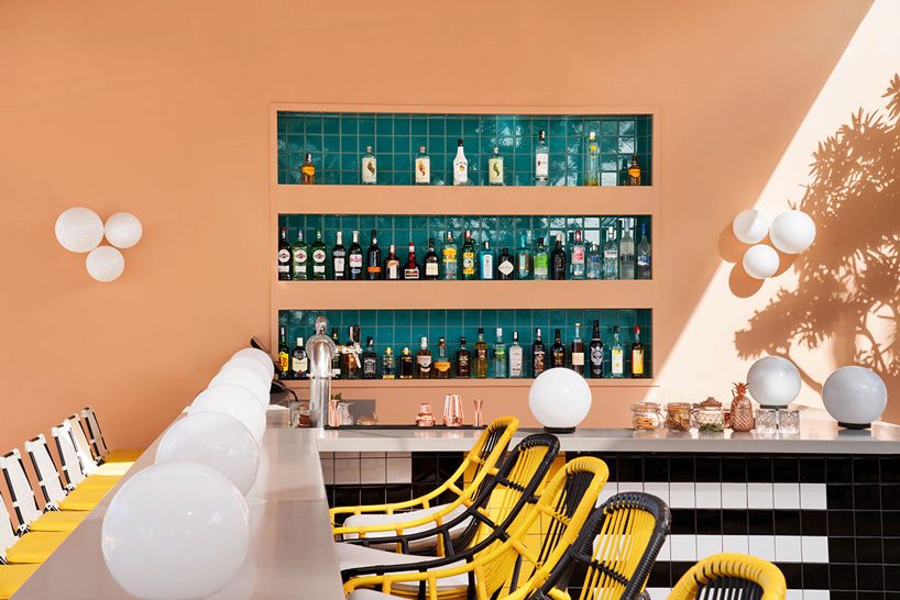 camille walala blends bold graphics with local culture at SALT of palmar hotel in mauritius