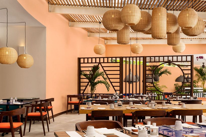 camille walala blends bold graphics with local culture at SALT of palmar hotel in mauritius