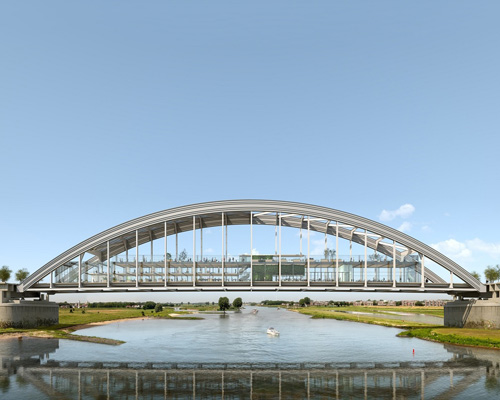 cepezed architects proposes to reuse old dutch bridge for zero-energy housing