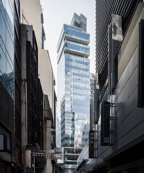 CL3 builds a 24-story sculptural art gallery in central hong kong