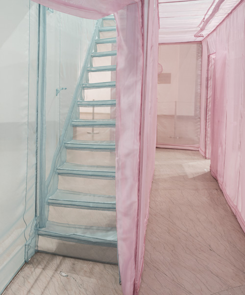 walk through a full-scale fabric replica of do ho suh's new york apartment
