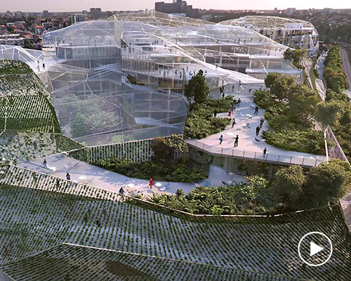 duncan lewis designs europe's largest wooden construction with 'ecotone' project