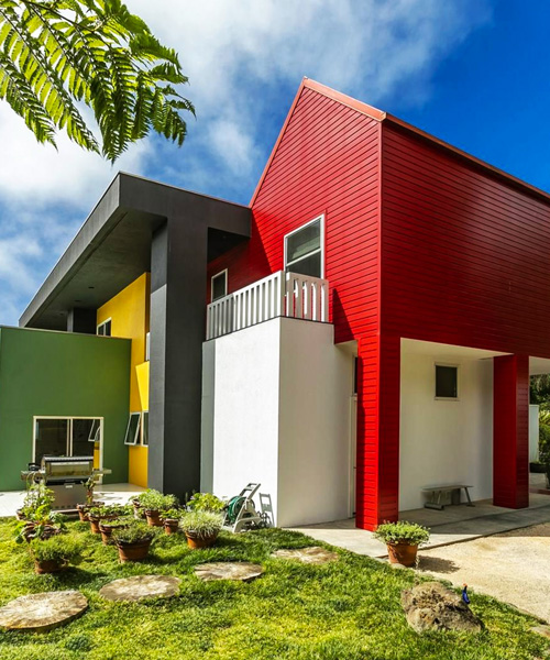 Ettore Sottsass Designed Maui Retreat, Residential Landscape Design Memphis